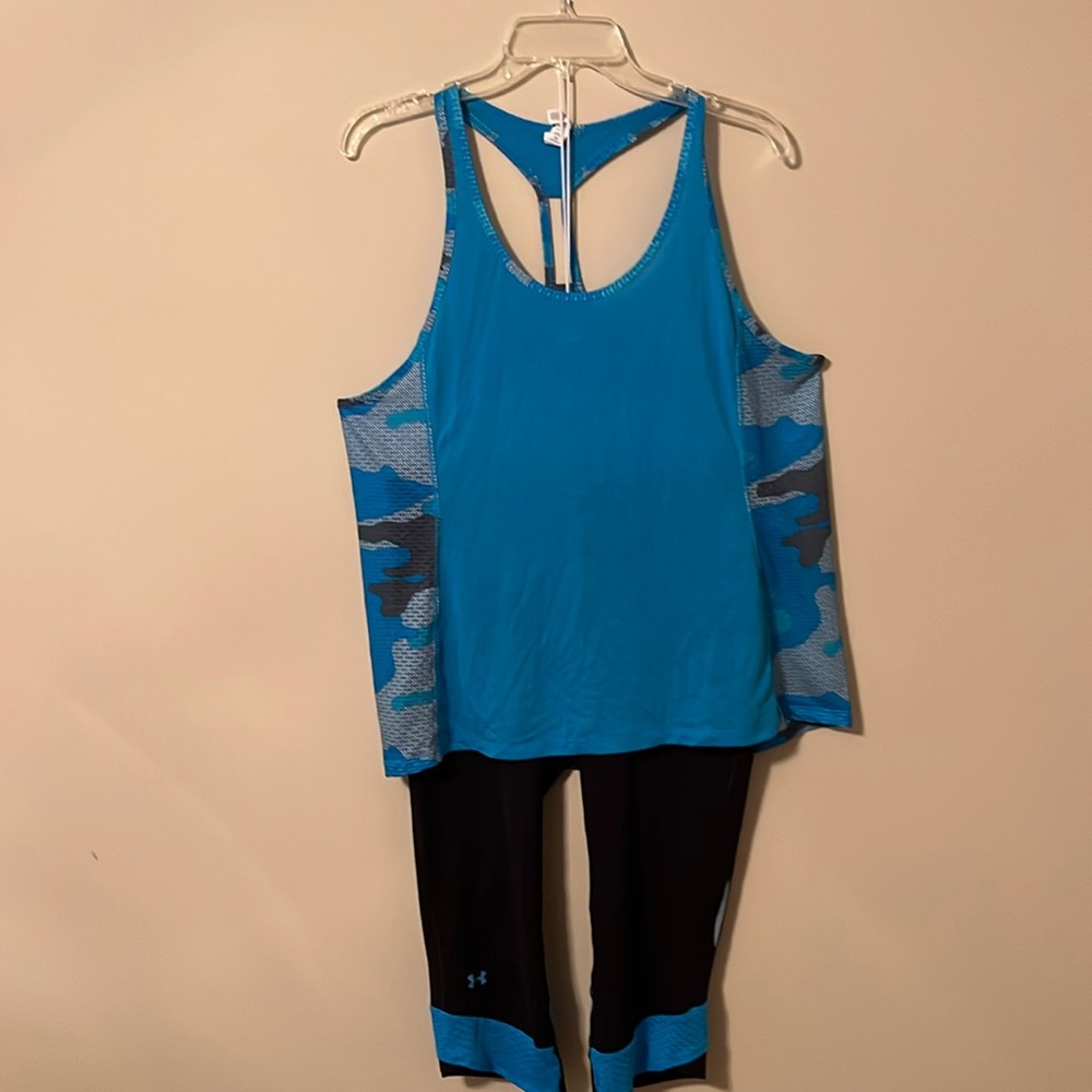 Women’s Under Armour 2 piece workout set